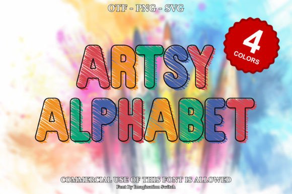 Artsy Alphabet Font Review