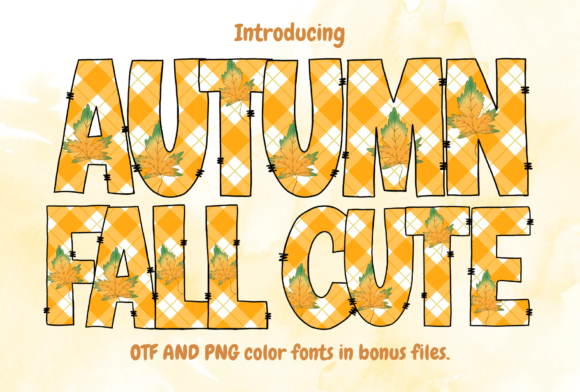 Autumn Fall Cute Font