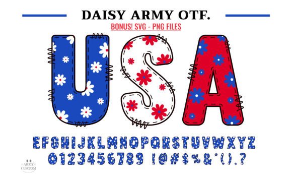 Daisy Army Font for Bold Branding