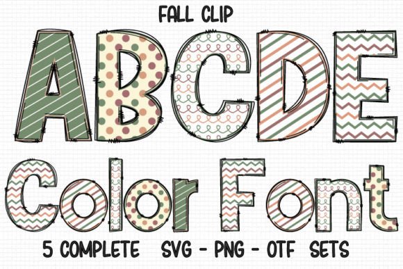 Fall Clip: A Festive Font for Autumn Projects
