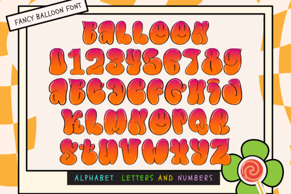 Fancy Balloon Font Review: A Playful Color Font for Branding