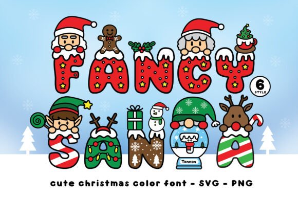 Fancy Santa Font: A Festive Typeface for Holiday Campaigns