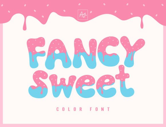 Fancy Sweet: A Playful Color Font for Modern Web Design