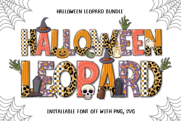 Halloween Leopard: A Color Font That Made My Campaign Pop