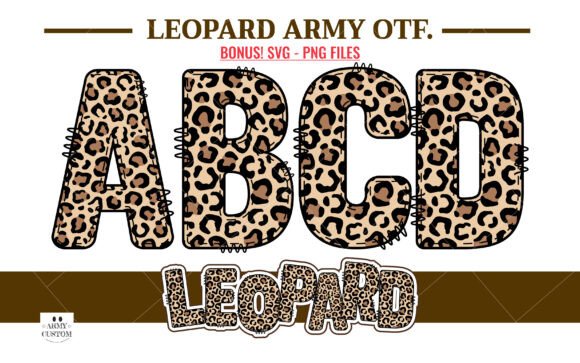 How Leopard Army Font Brings Wild Energy to Web Design