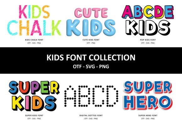 Kids Collection: The Font Bundle That Made Our Camp Campaign Click