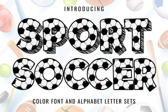 Sport Soccer Font Brings Playful Energy to Editorial Design