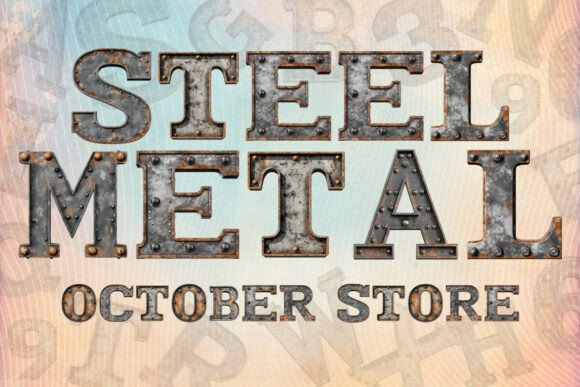 Steel Metal Font Review: Giving Your Small Business a Bold, Industrial Edge