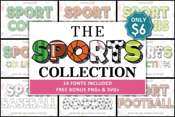 The Sports Collection Typeface Brings Bold Energy to Digital Design